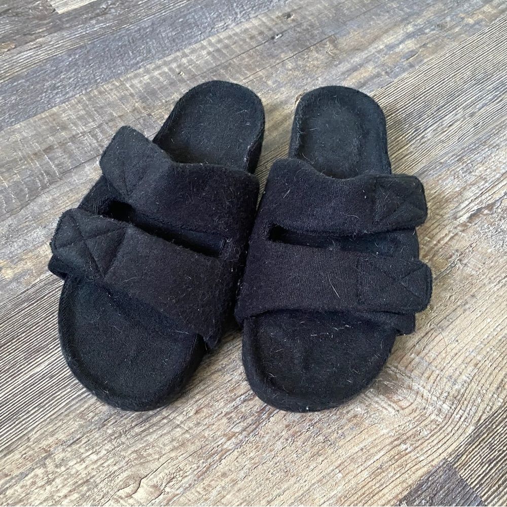 Terry material platform sandals  #6
